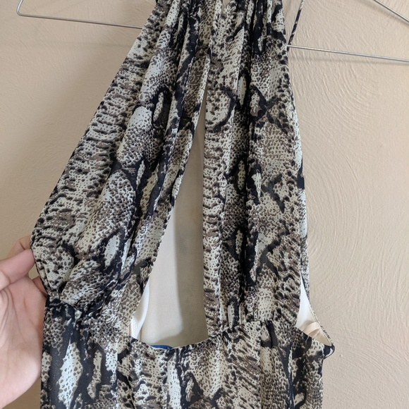 Boutique snakeskin print dress - Picture 4 of 5